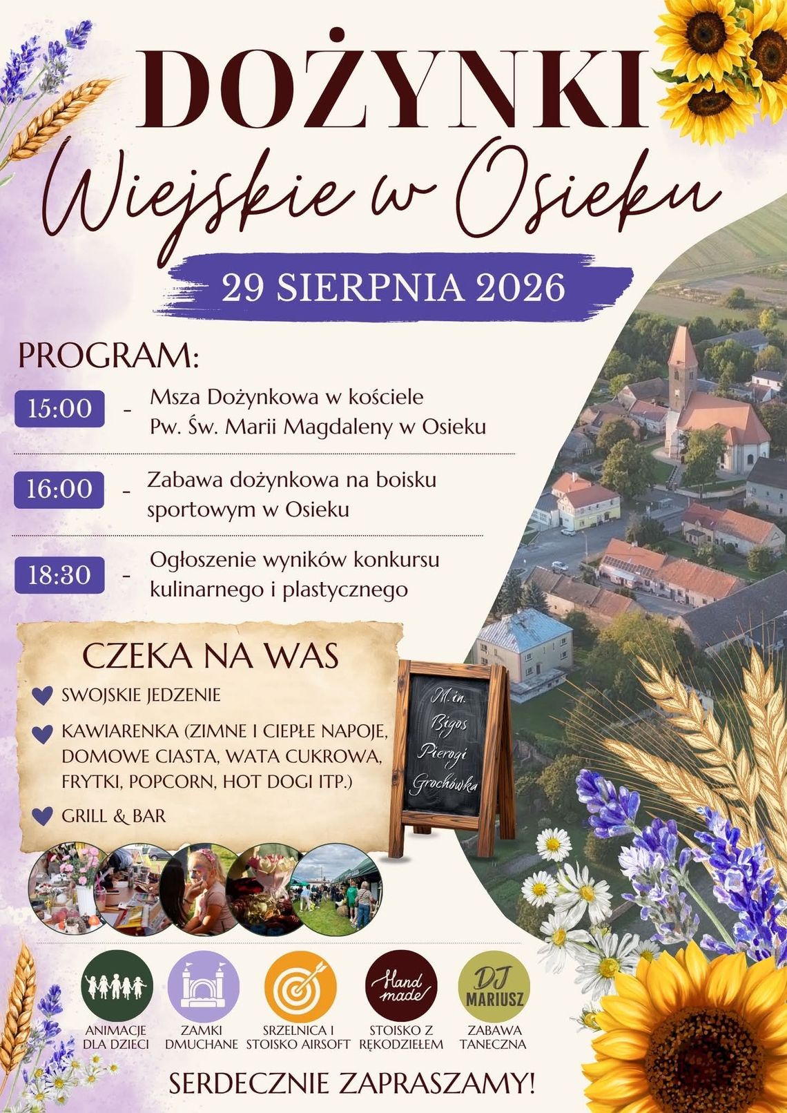 Dożynki Wiejskie w Osieku Dożynki Wiejskie w Osieku