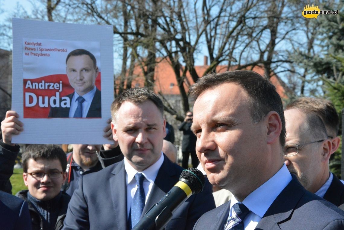 Duda wygrywa w powiecie, Komorowski w Oławie