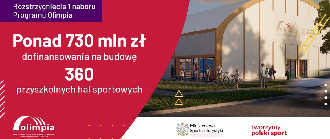 Dwie nowe hale sportowe w naszym powiecie