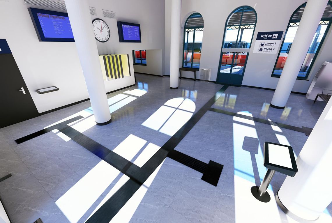 Dworzec będzie piękny, ale... bez kasy biletowej