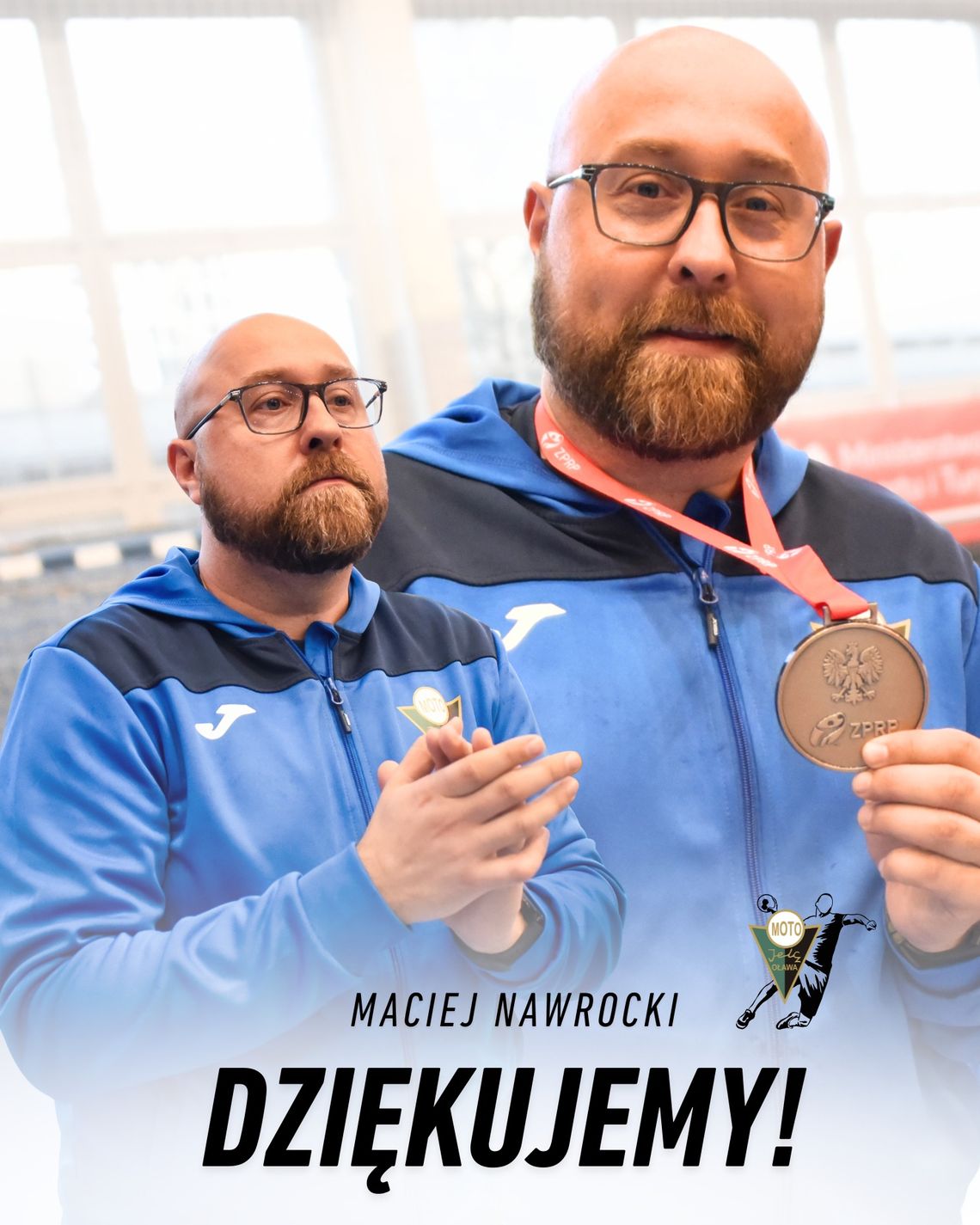 Dziękują trenerowi za sezon Dziękują trenerowi za sezon