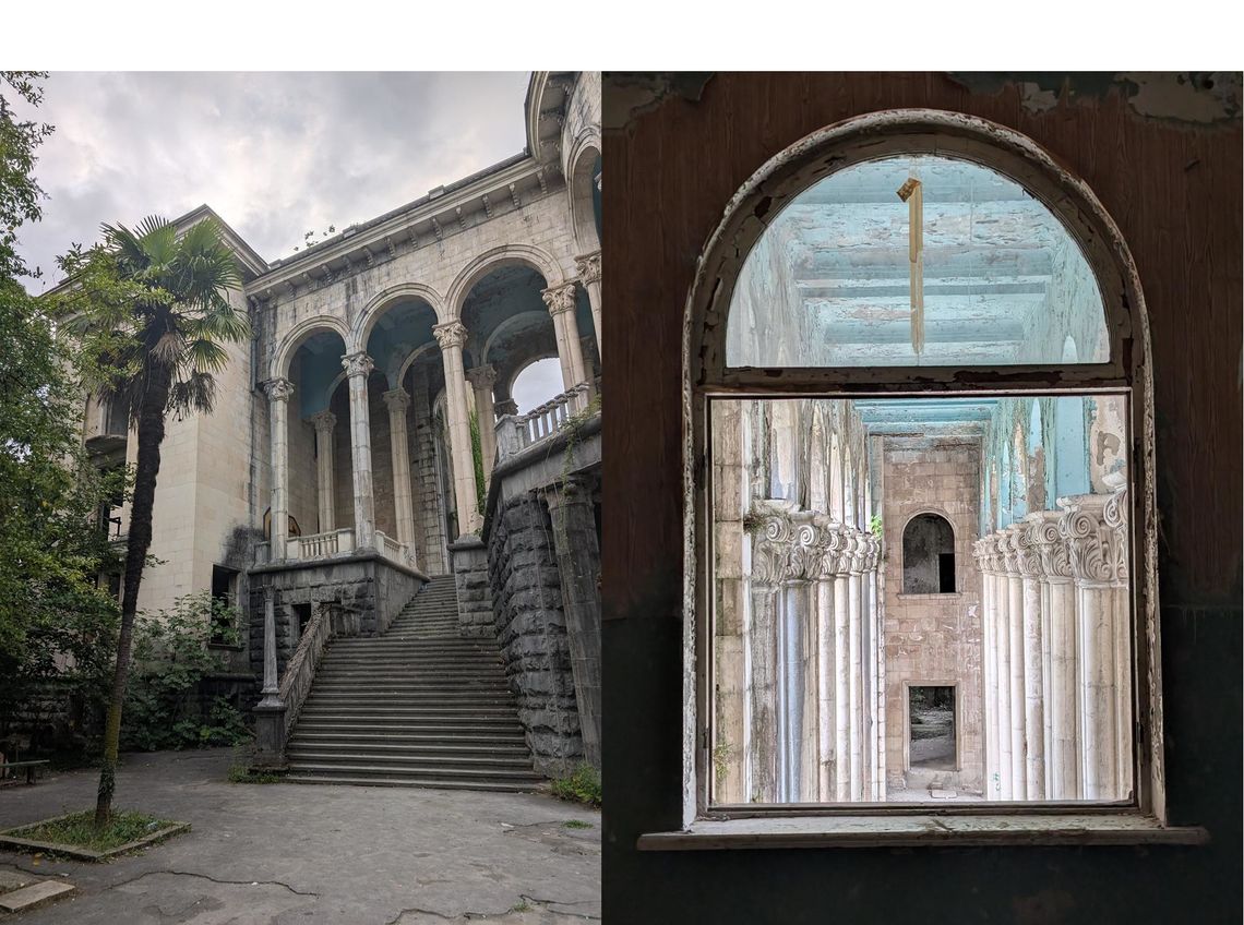 Dzielnica umarłych sanatoriów. Tu odpoczywał Stalin