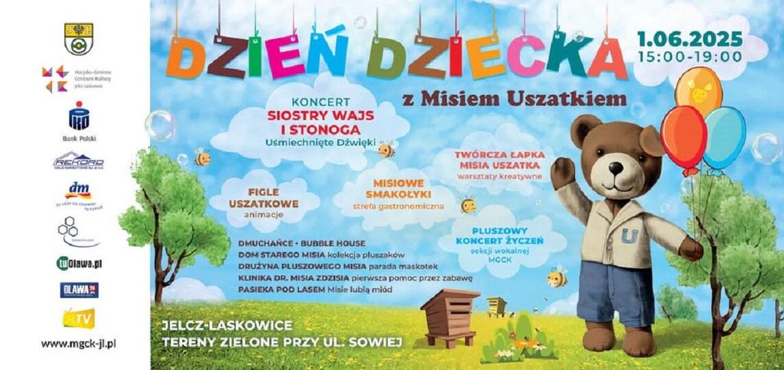 Dzień Dziecka z Misiem Uszatkiem