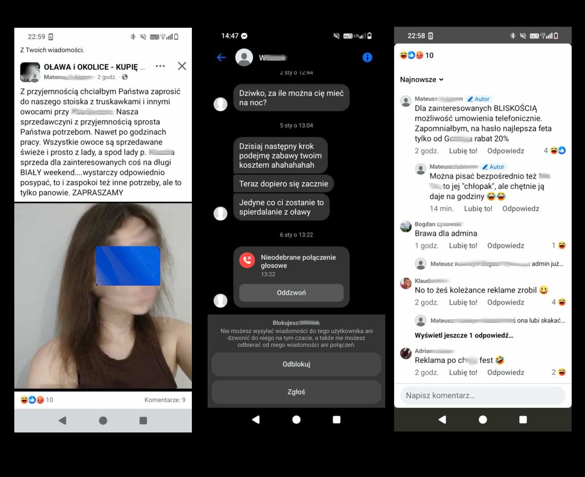 Dziewczyna ostrzega inne przed Mateuszem