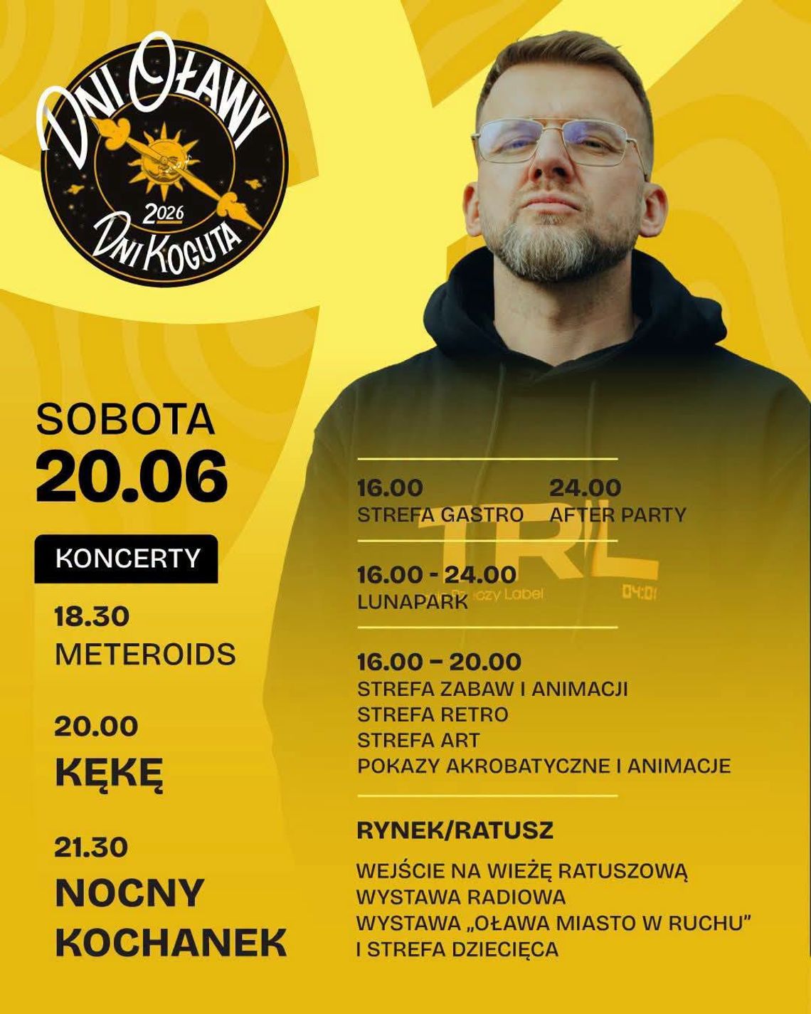 Dziś drugi dzień święta miasta, czyli Dni Oławy - Dni Koguta. Dziś drugi dzień święta miasta, czyli Dni Oławy - Dni Koguta.