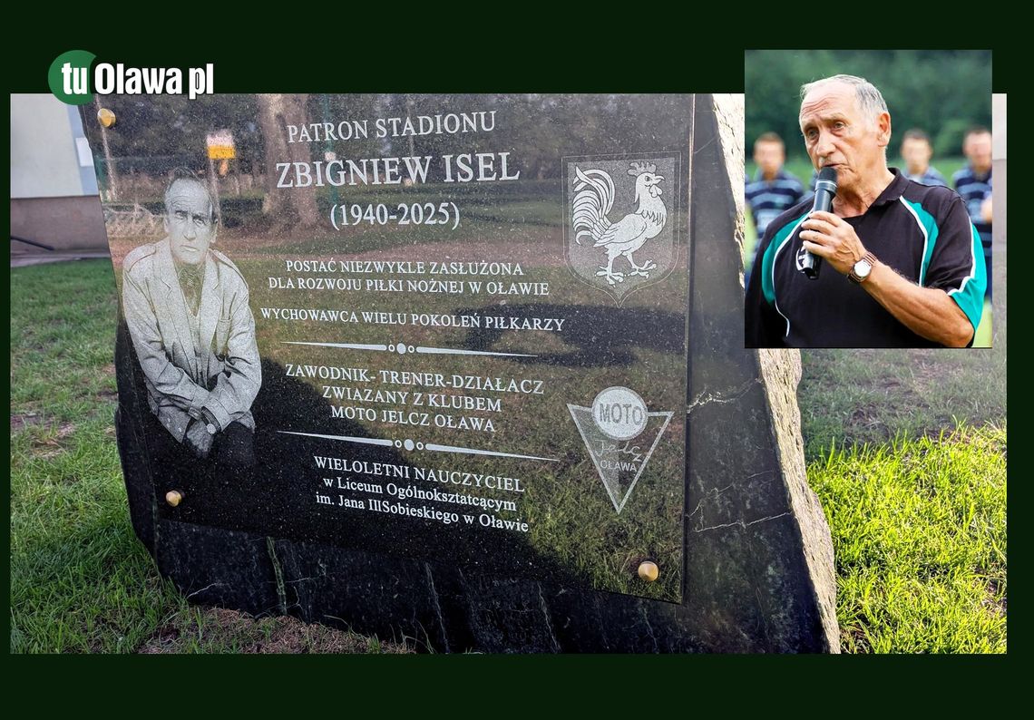 Dziś odsłonięcie tablicy poświęconej trenerowi Iselowi