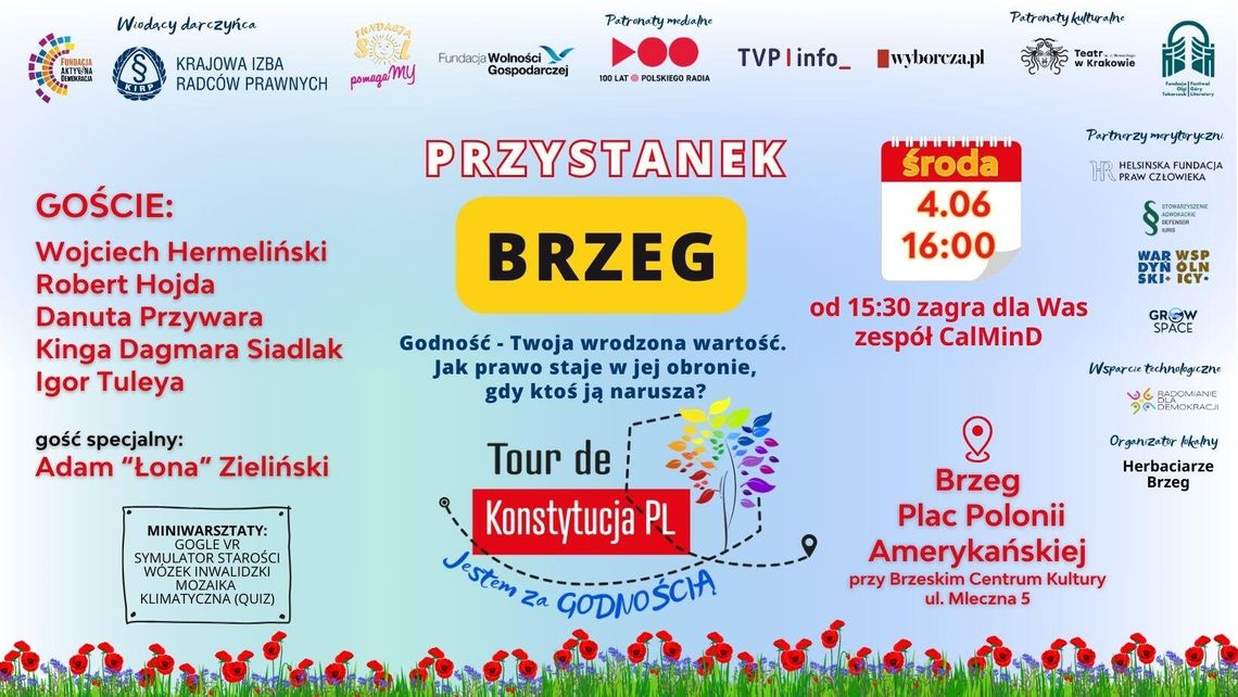 Dziś w Brzegu rusza V edycja Tour de Konstytucja