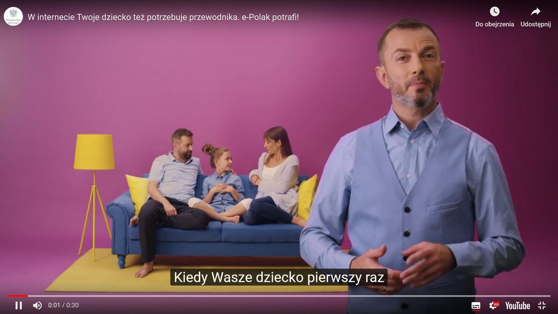 e-Polak potrafi! Zadbać o bezpieczeństwo dziecka w sieci