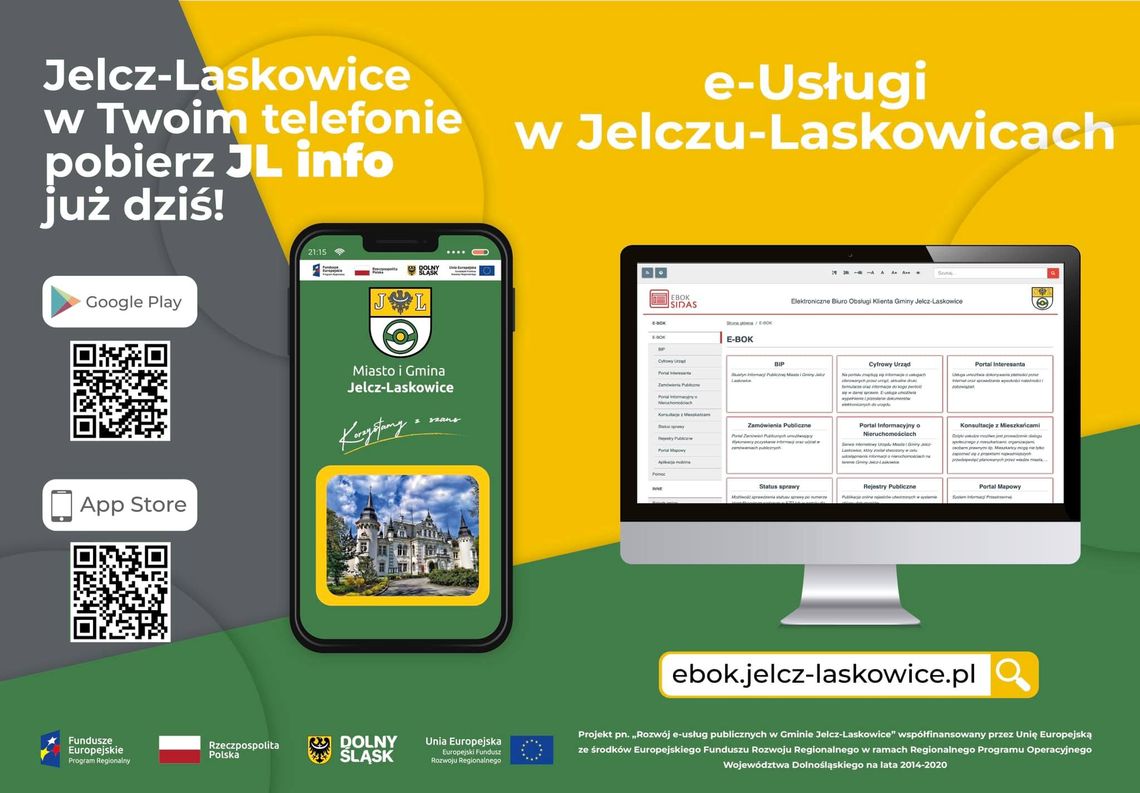 E-usługi: prosto, sprawnie i zdalnie. UMiG Jelcz-Laskowice