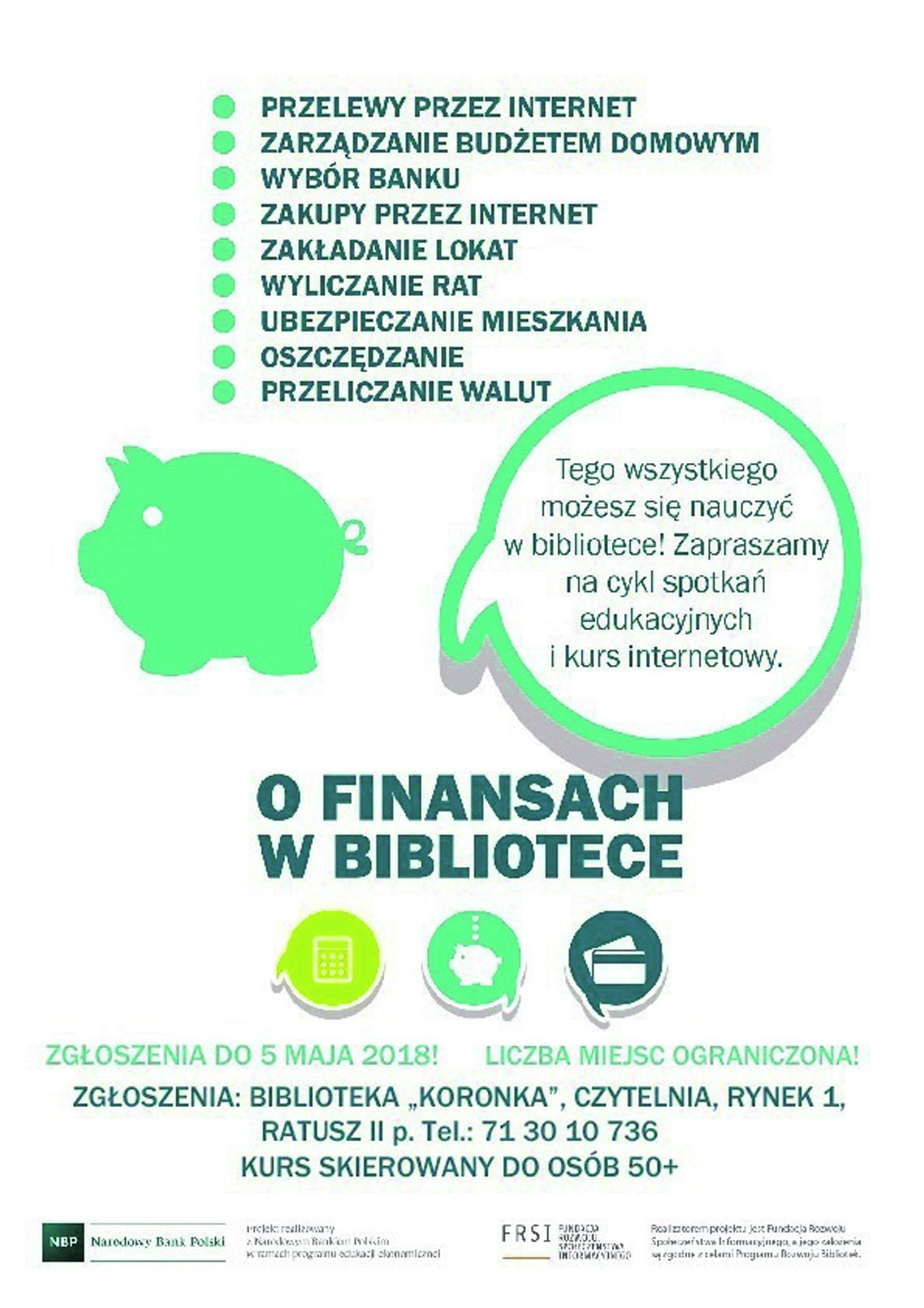 Edukacja finansowa dla osób 50+