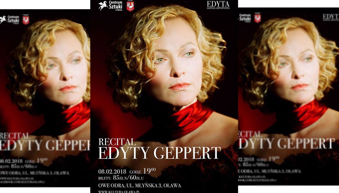 Edyta Geppert z recitalem w Oławie