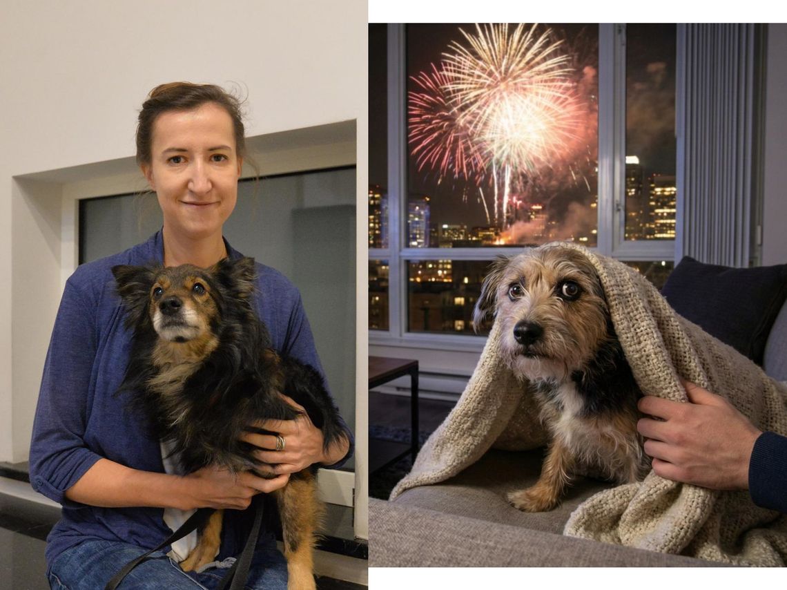 Ekspertka radzi - jak pomóc zwierzętom w sylwestra