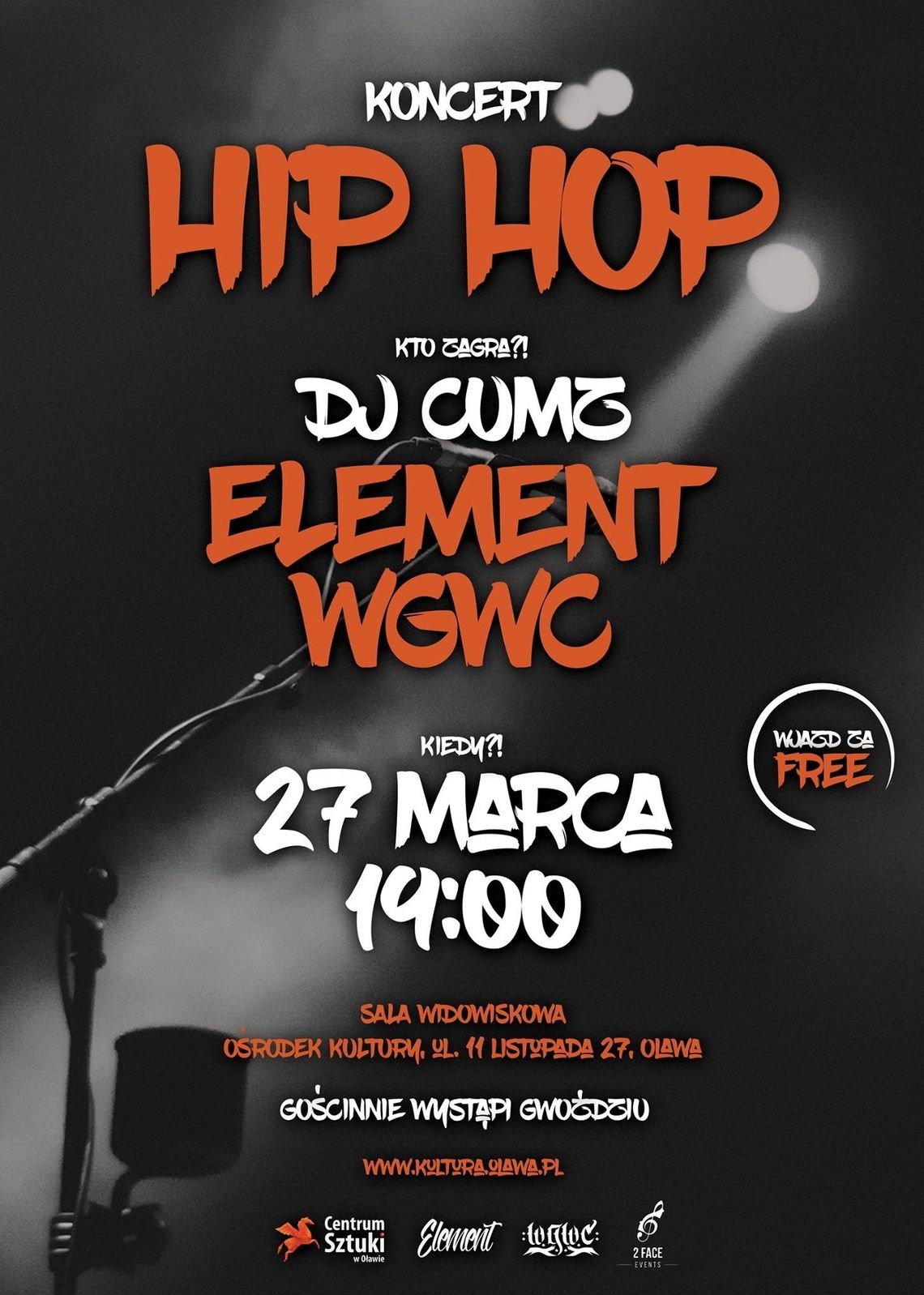 Element, WGWC czyli hip-hopowo na oławskiej scenie!