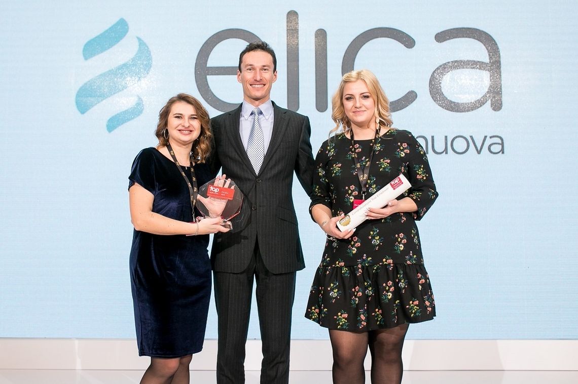 ELICA GROUP POLSKA z Jelcza-Laskowic została Najlepszym Pracodawcą TOP EMPLOYER