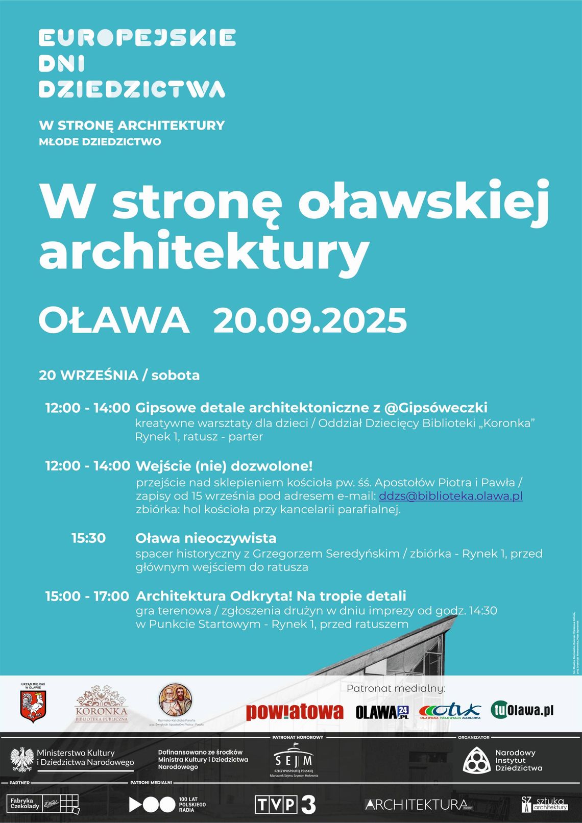 Europejskie Dni Dziedzictwa w Oławie