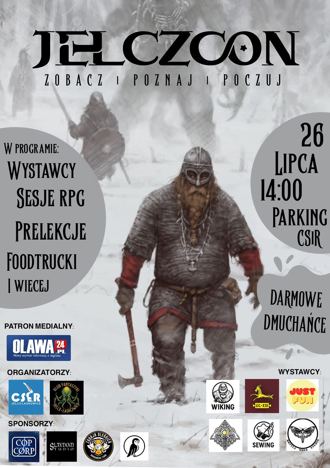 Festiwal fantastyki JelczCon. Sprawdź program