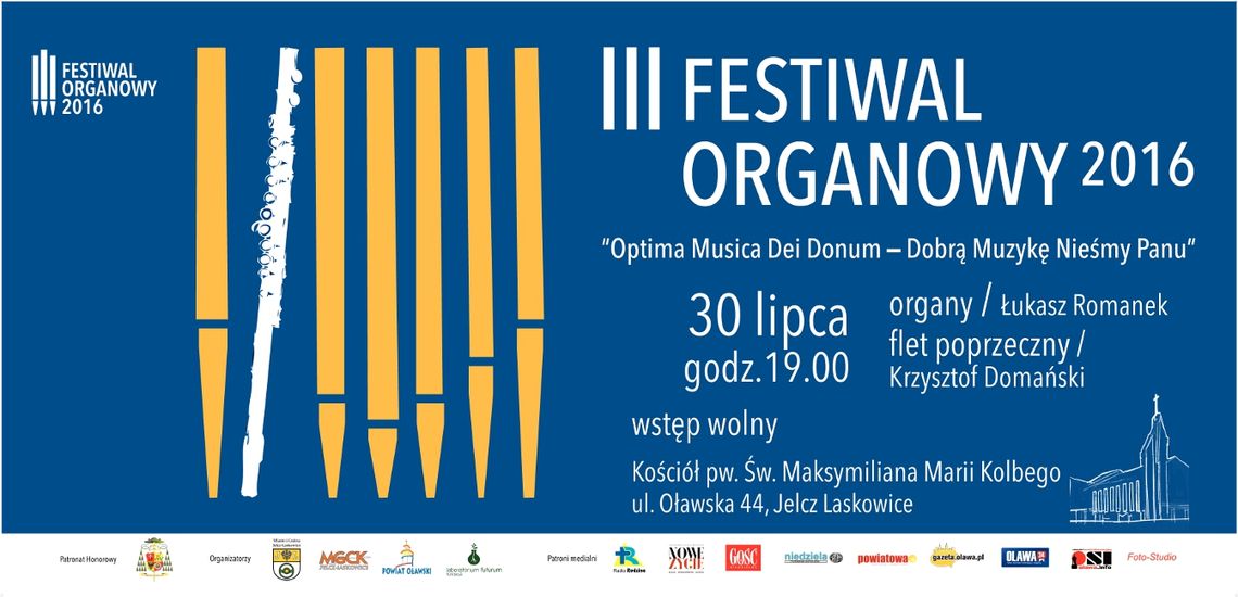 Festiwal organowy - wstęp wolny!