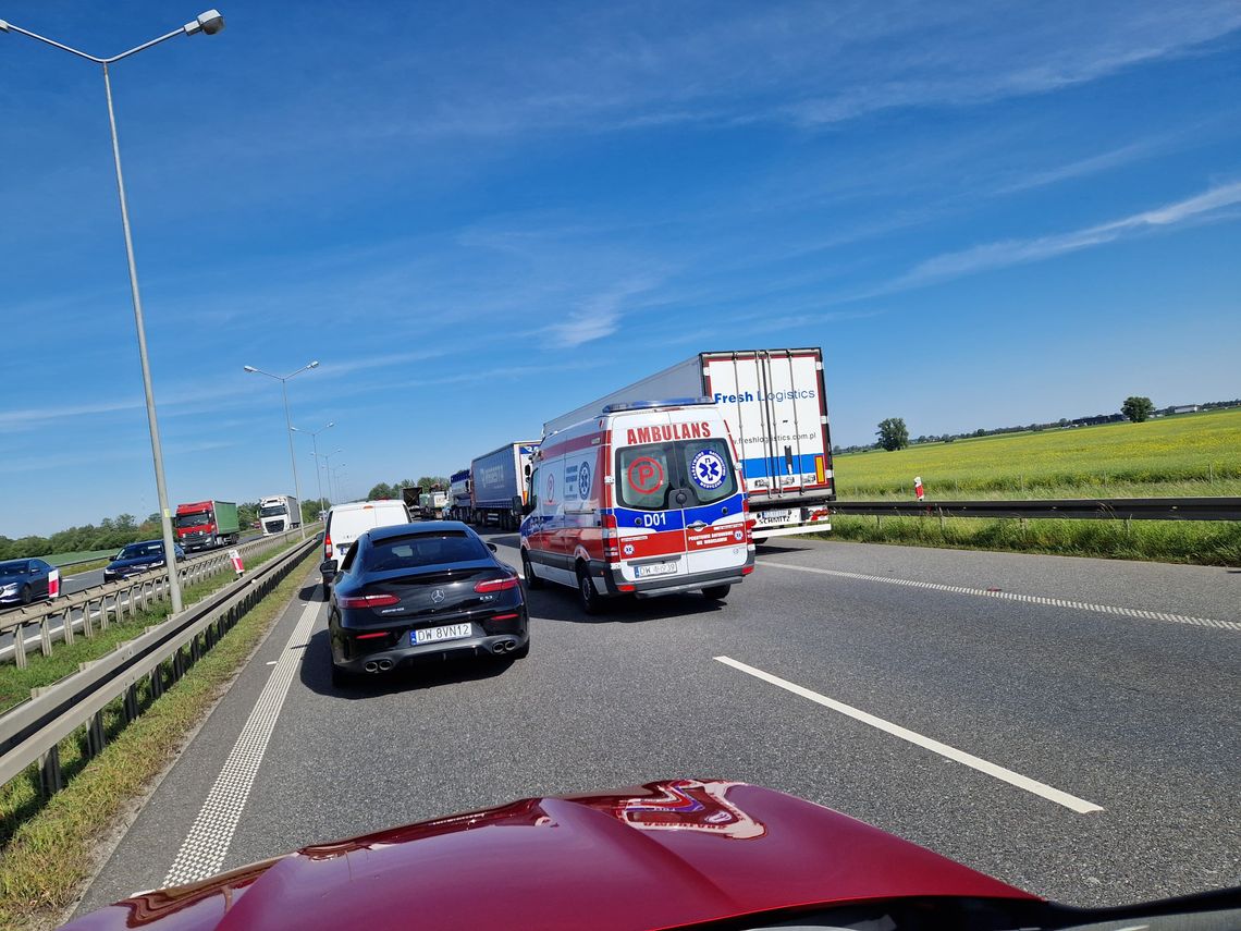 Jeżeli wybieracie się do Wrocławia, to nie autostradą