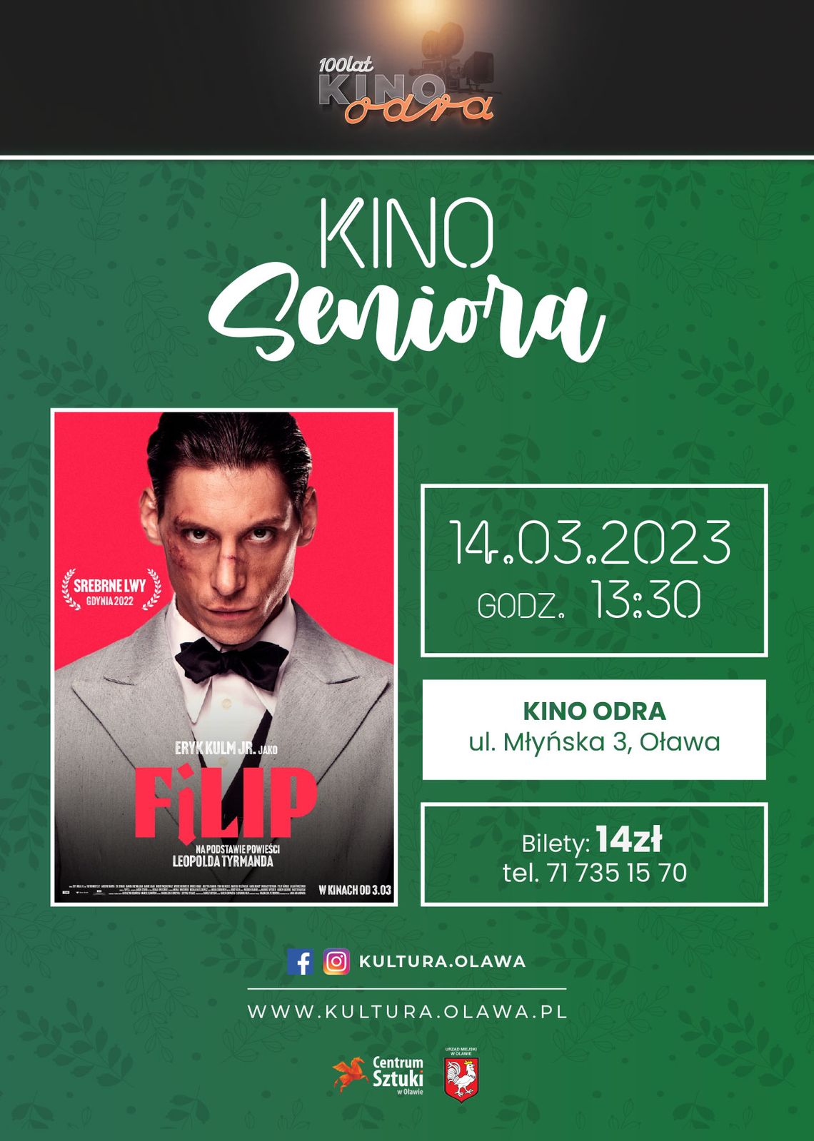 "Filip" w Kinie Seniora