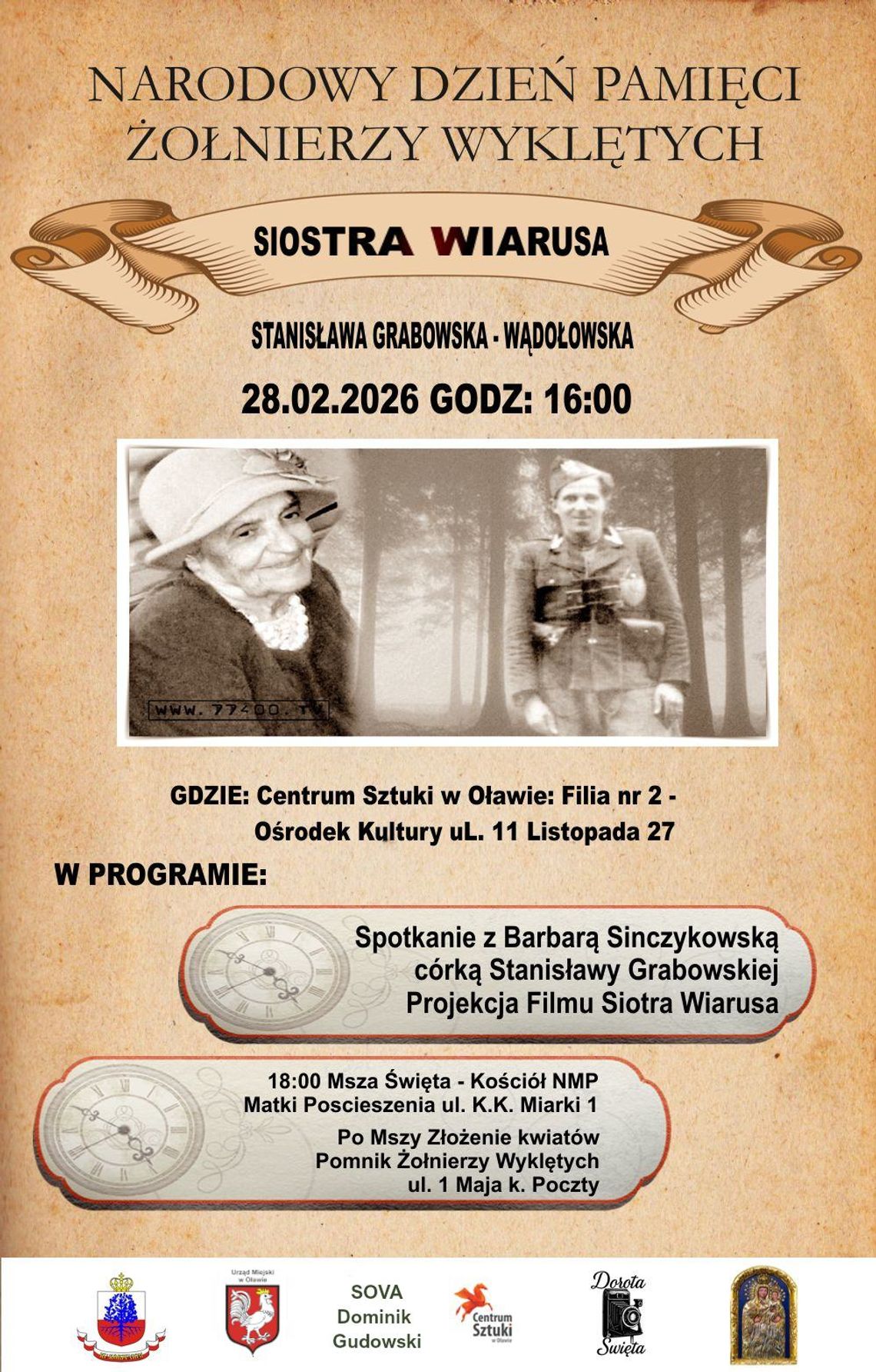 Film o siostrze "Wiarusa" Film o siostrze "Wiarusa"