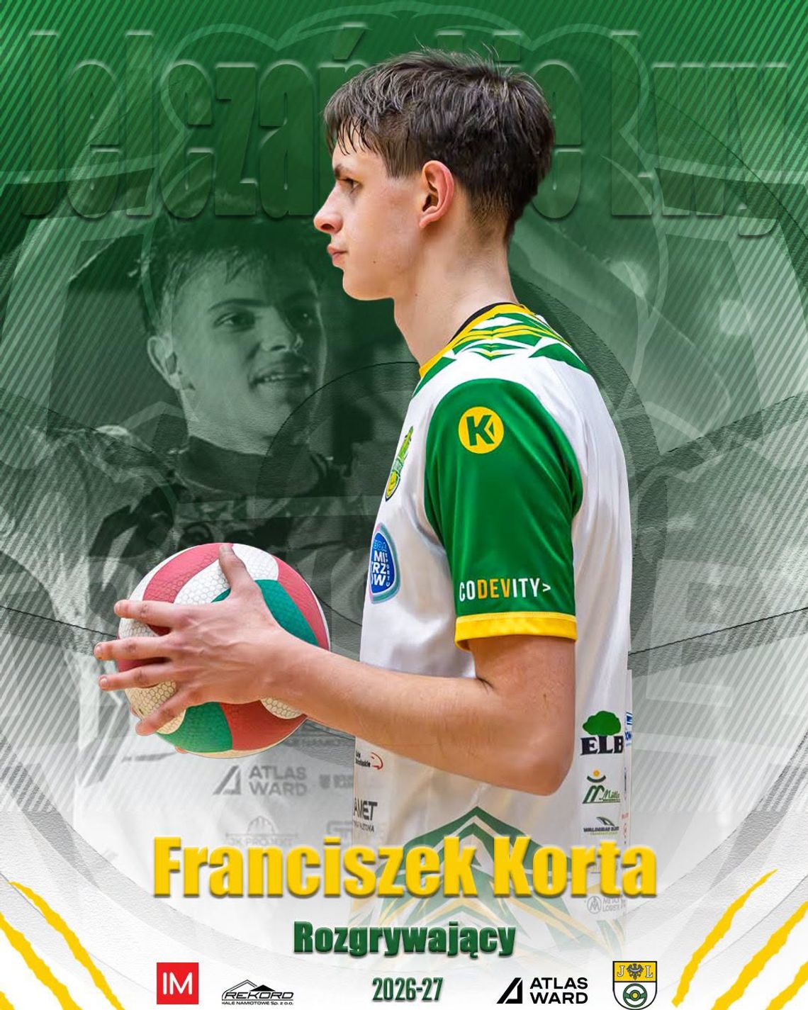 Franciszek Korta nadal będzie się rozwijał w "Volleyu" Franciszek Korta nadal będzie się rozwijał w "Volleyu"