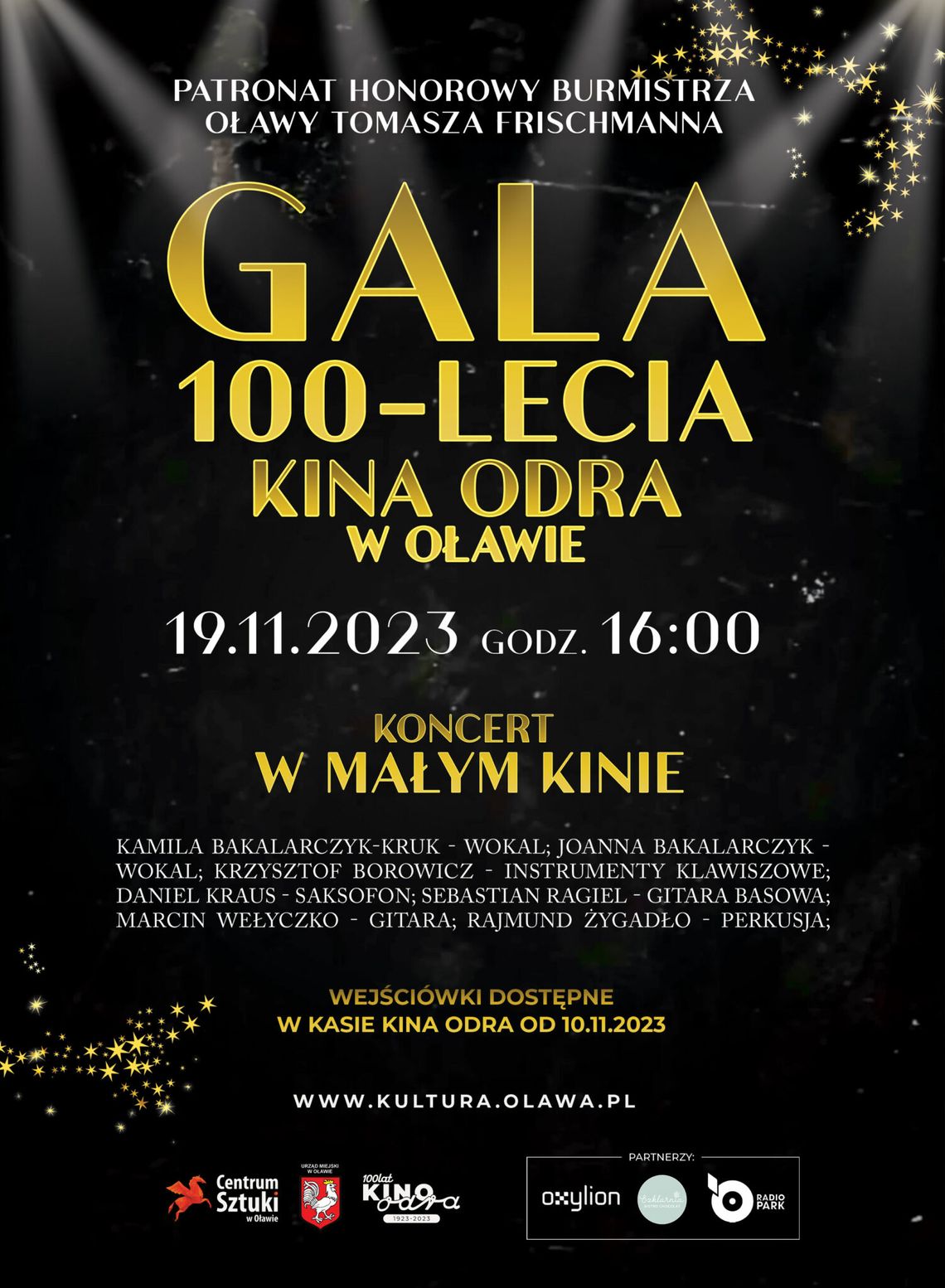 Gala z okazji 100-lecia Kina Odra