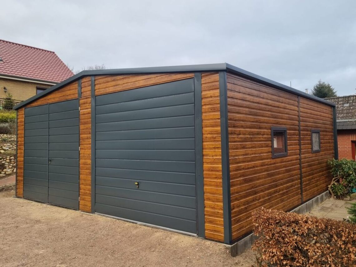 Garaże blaszane – połączenie nowoczesności z funkcjonalnością