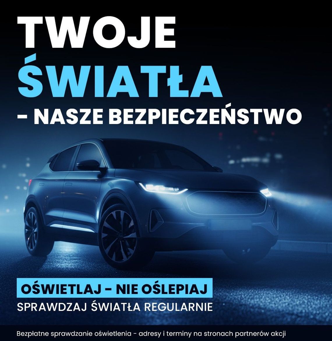 Gdzie dzisiaj za darmo sprawdzisz światła w swoim aucie?