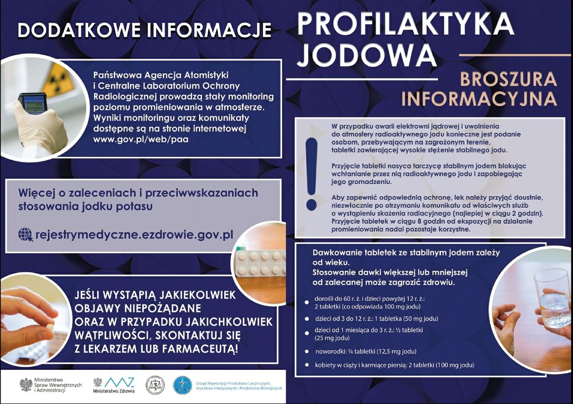 Gdzie w powiecie oławskim znajdują się punkty dystrybucji jodku potasu?