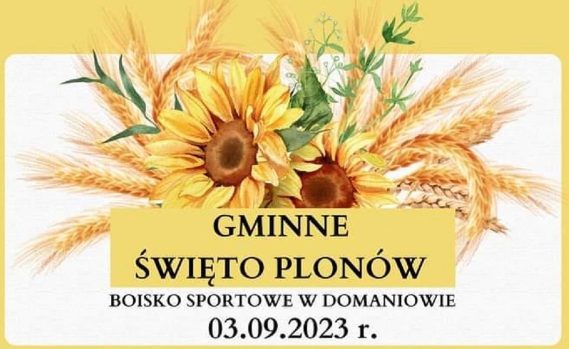 Gminne Święto Plonów w Domaniowie