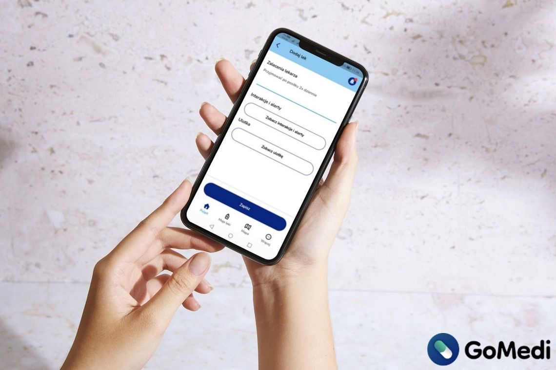 GoMedi - Nowoczesna aplikacja usprawniająca proces leczenia