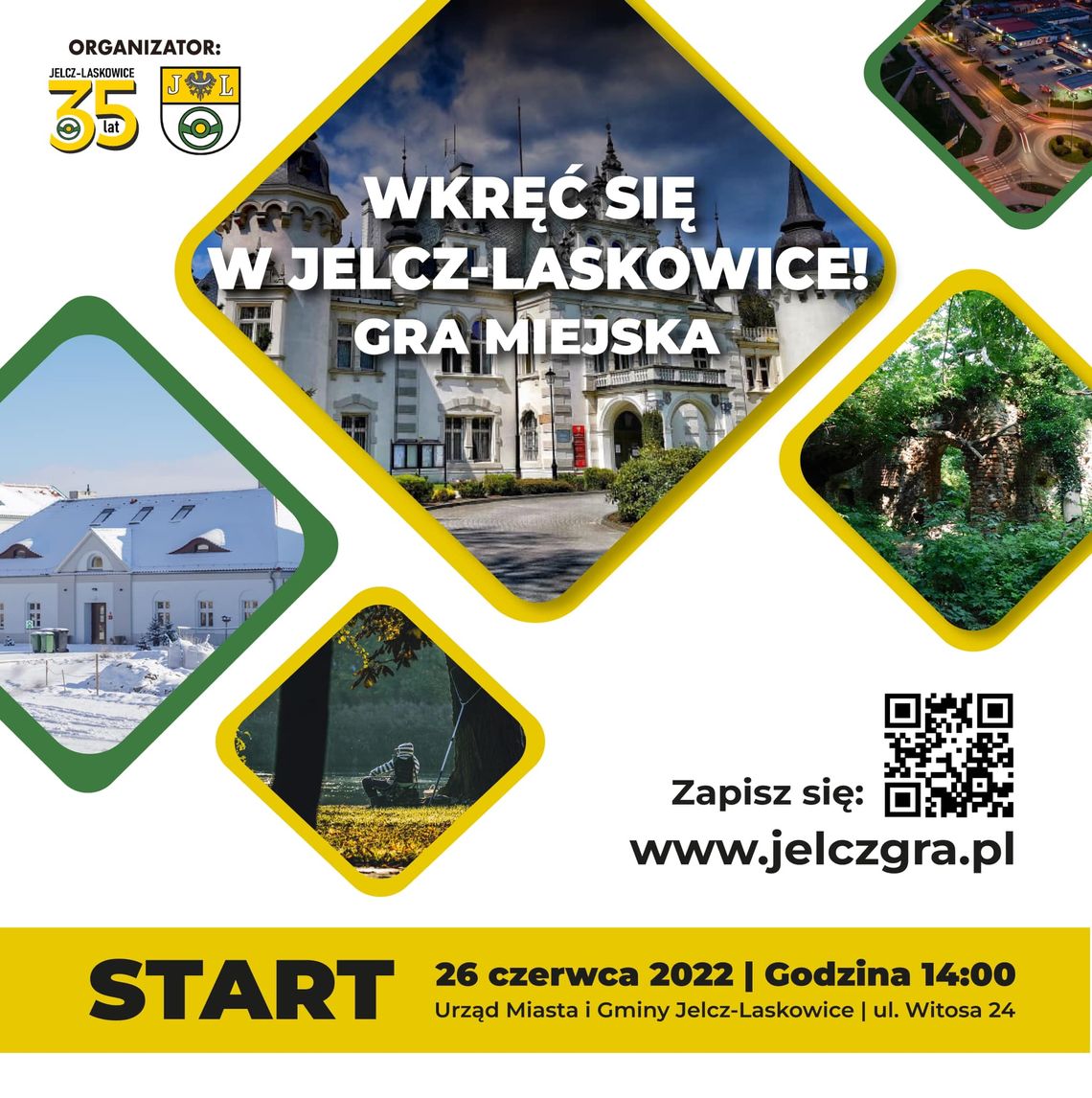 Gra miejska na 35-lecie. Wygraj bilety do Energylandii!