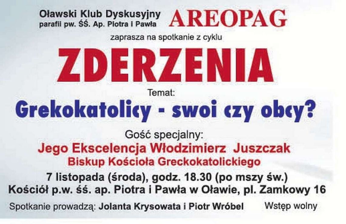 Grekokatolicy - swoi czy obcy?
