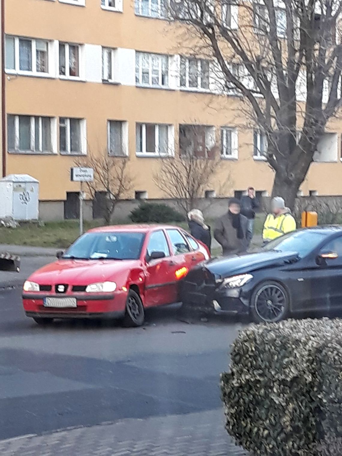 Groźnie na skrzyżowaniu