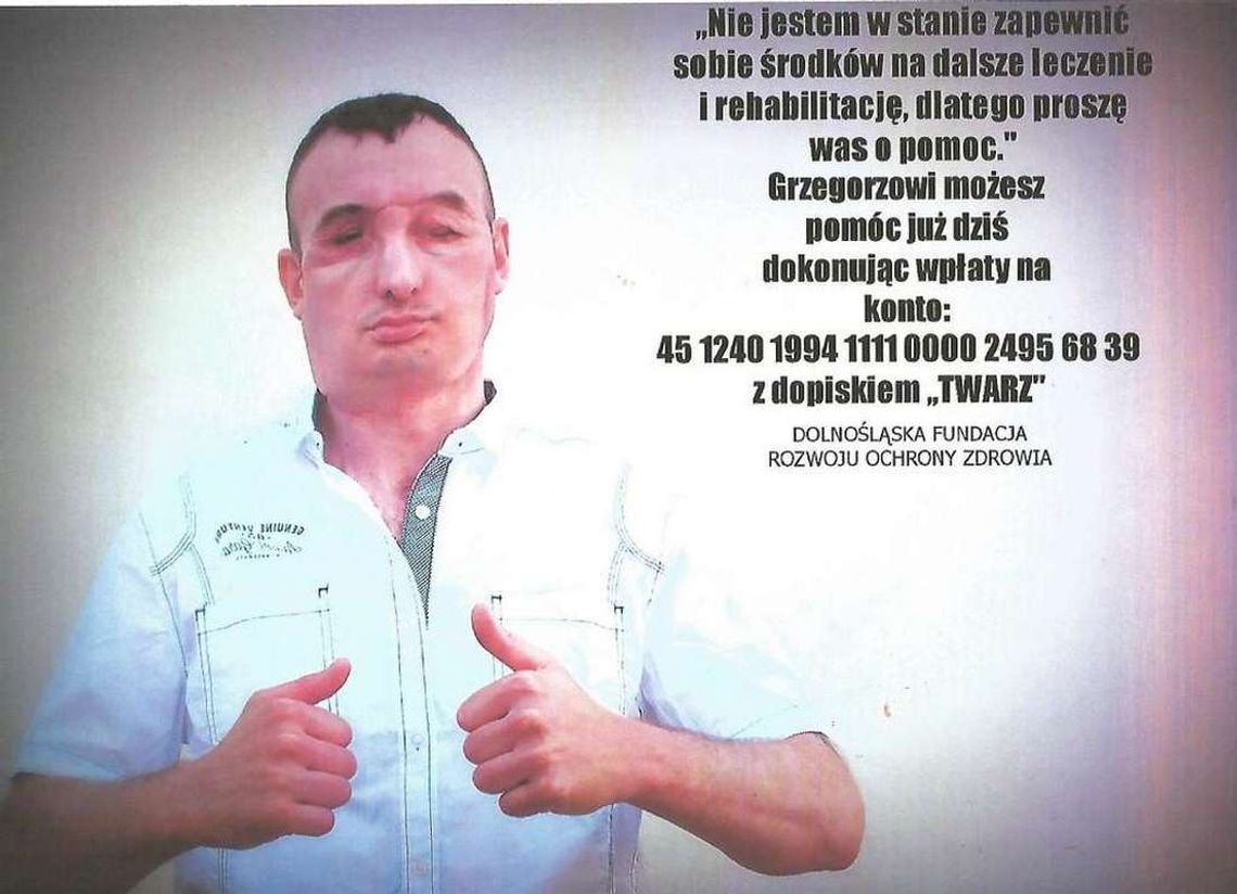 Grzegorz prosi o pomoc Grzegorz prosi o pomoc