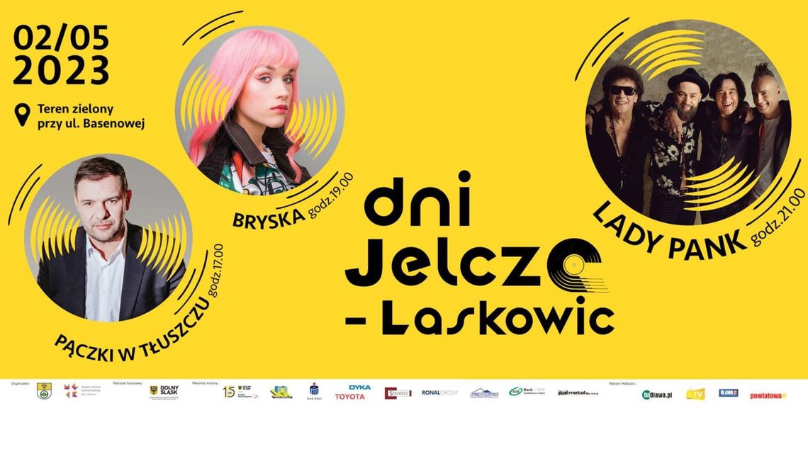 Gwiązdą wieczoru Lady Pank, czyli majówka w Jelczu-Laskowicach