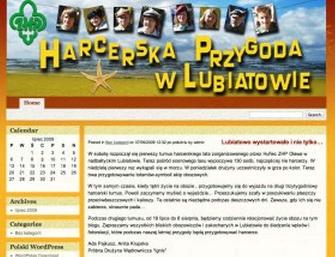 Harcerski blog ruszył