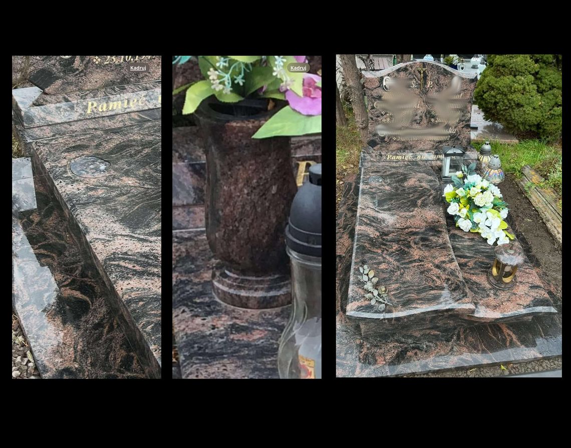 Hieny cmentarne już grasują