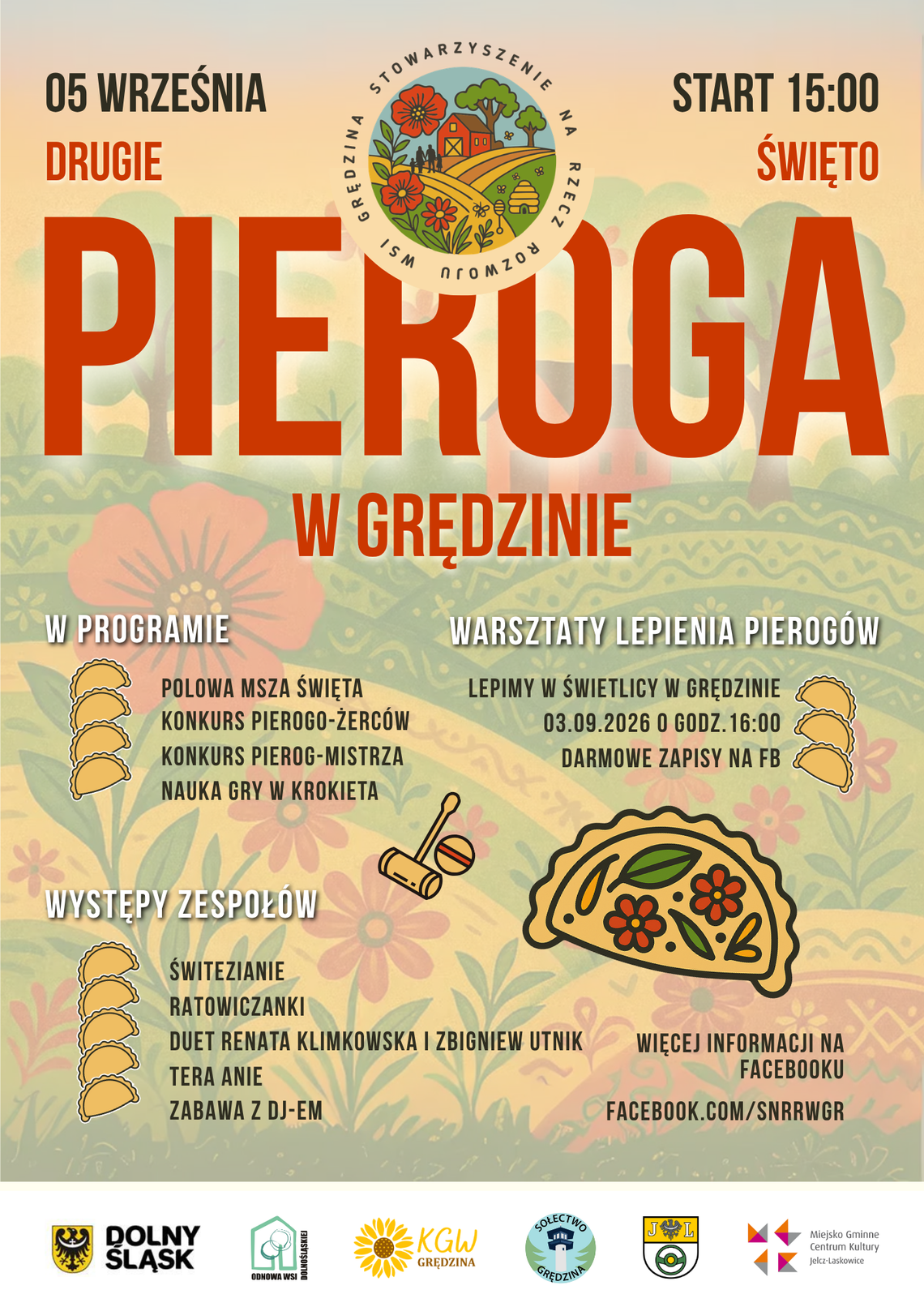 II Święto Pieroga w Grędzinie II Święto Pieroga w Grędzinie