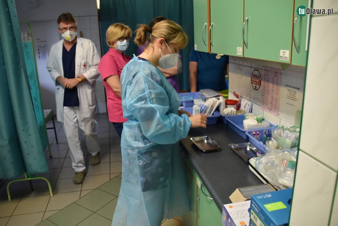 Ile osób już zaszczepiono w szpitalu w Oławie?