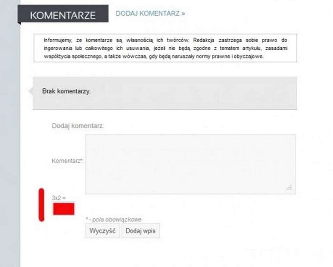 Informacja dla internautów. WAŻNE Informacja dla internautów. WAŻNE