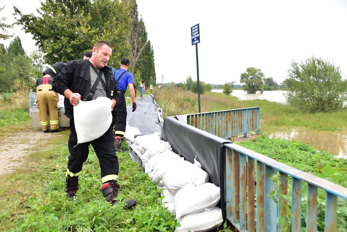 Jak Oława szykuje się na falę kulminacyjną (GALERIA)