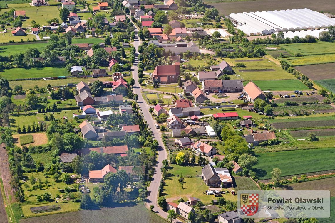 Janków z lotu ptaka