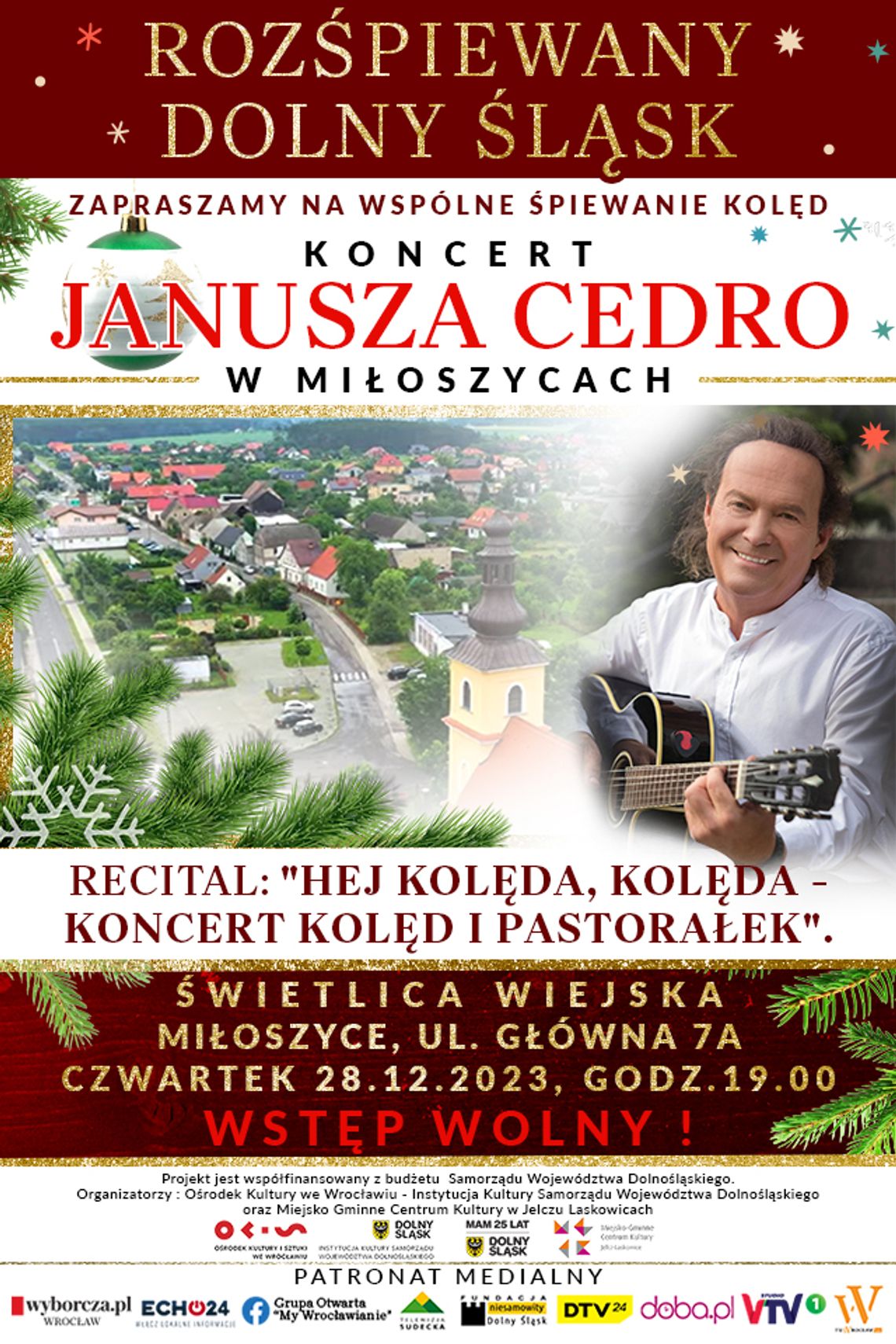 Janusz Cedro i świąteczny recital