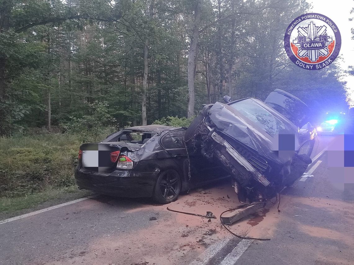 Jechał pijany i spowodował wypadek. Dwie osoby trafiły do szpitala