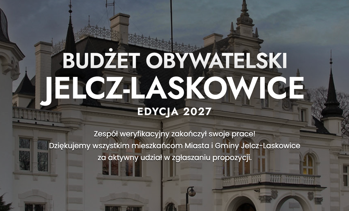 Jelcz-Laskowice. Co w budżecie obywatelskim 2027?