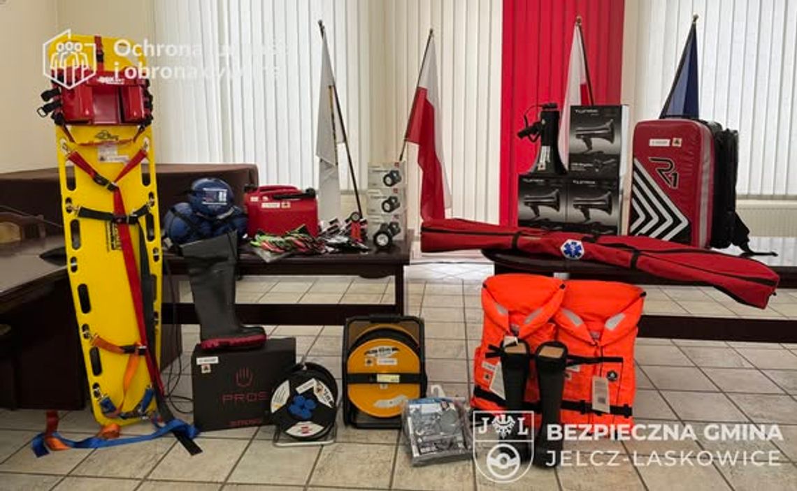 JELCZ-LASKOWICE Co za prawie milion złotych kupiono dla ochrony ludności i obrony cywilnej?