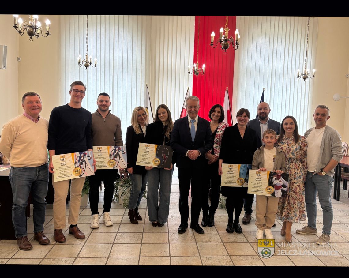 JELCZ-LASKOWICE Kolejna pula nagród sportowych za 2025 rozdana