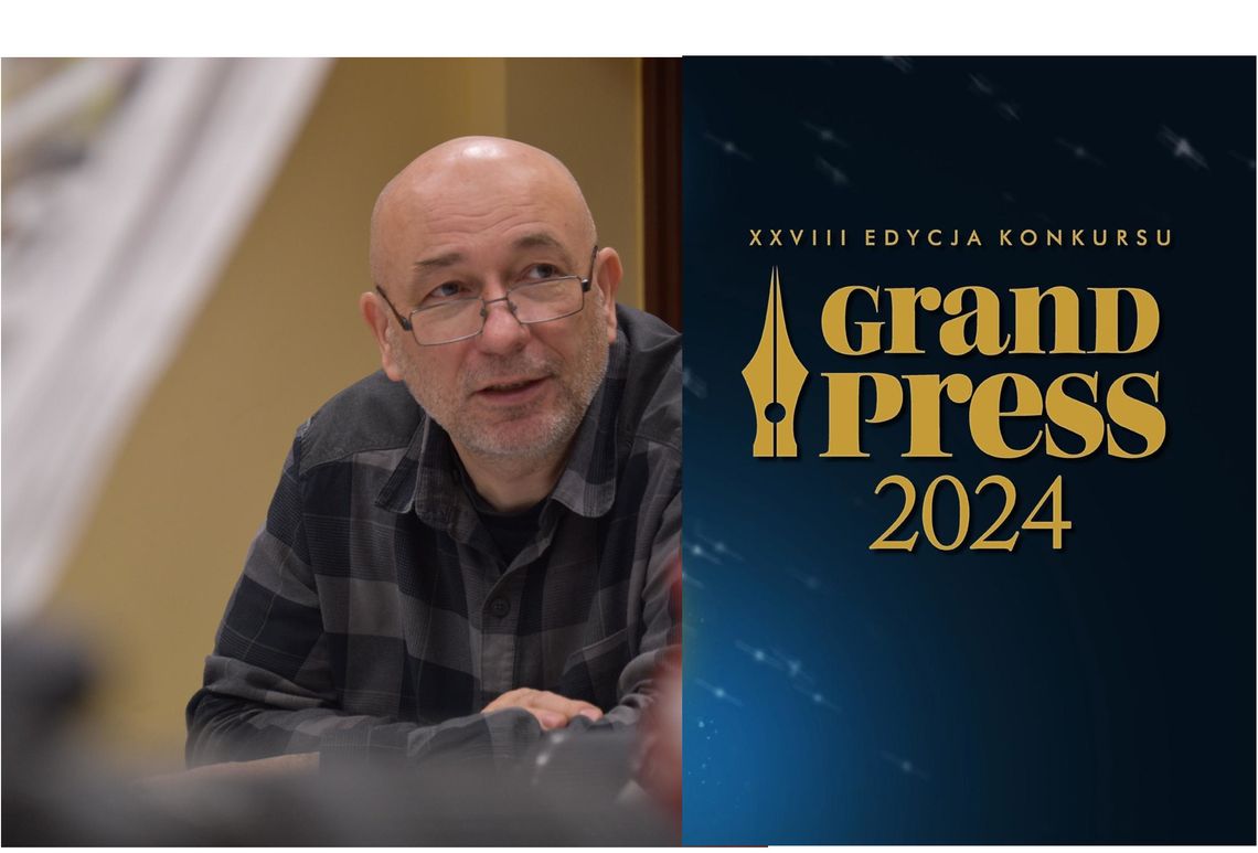 Jerzy Kamiński nominowany do Grand Press 2024