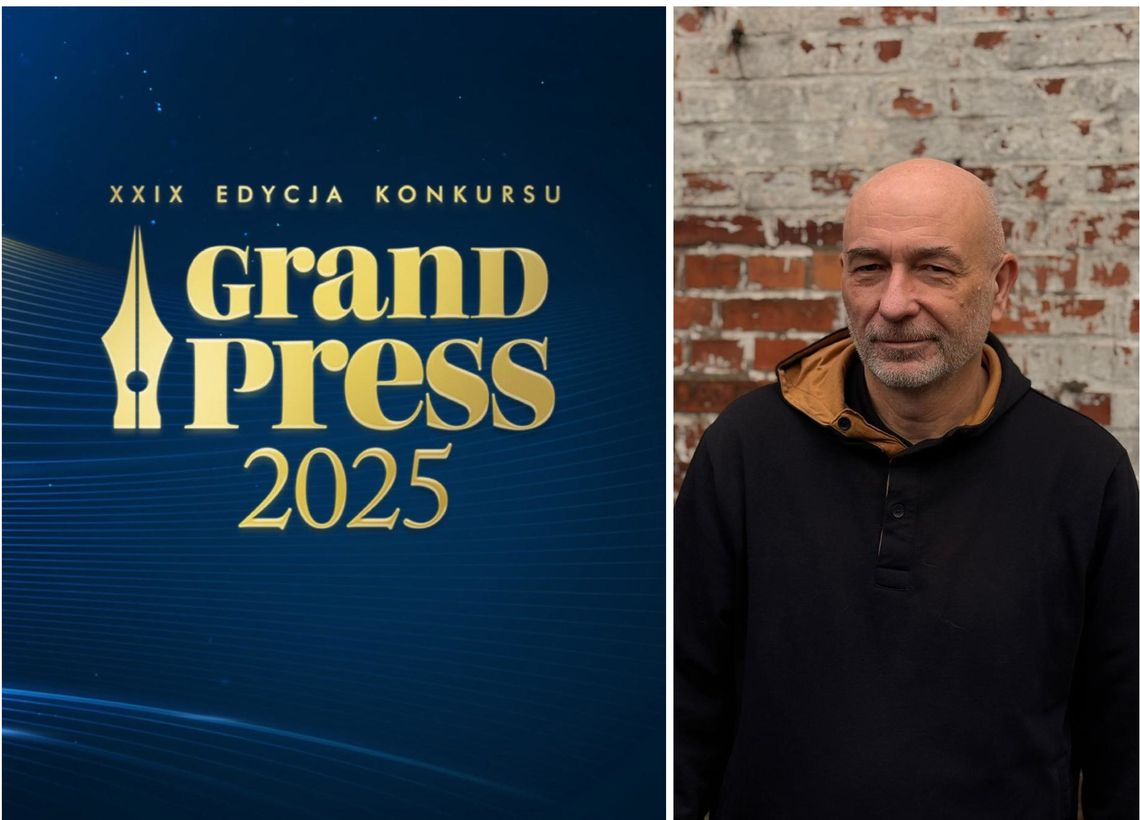 Jerzy Kamiński nominowany do nagrody Grand Press 2025 Jerzy Kamiński nominowany do nagrody Grand Press 2025